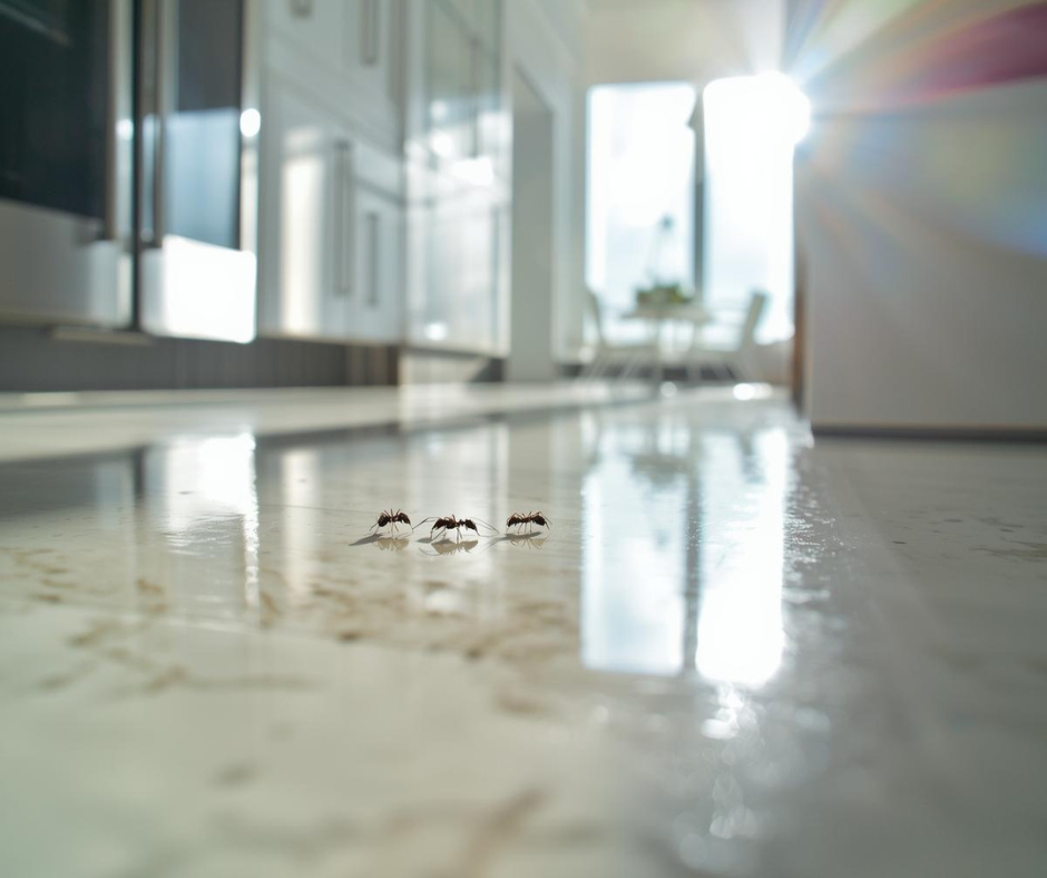 Ants On Kitchen Counter